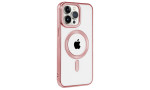 Newface iPhone 14 Pro Kılıf Kronos Magsafe Kapak - Rose Gold