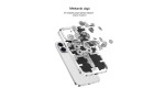 Newface iPhone 14 Pro Kılıf Mekanik Bumper Kapak - Siyah