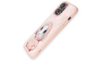 Newface iPhone 14 Pro Kılıf Nimmy Nakış Desenli Kapak - Pembe