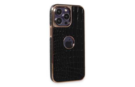 Newface iPhone 14 Pro Kılıf Snake Kapak - Siyah