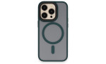 Newface iPhone 14 Pro Kılıf Trex Magneticsafe Kapak - Koyu Yeşil