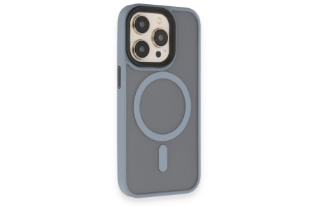 Newface iPhone 14 Pro Kılıf Trex Magneticsafe Kapak - Sierra Blue