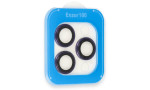 Newface iPhone 14 Pro Kuzoom Metal Kamera Lens - Derin Mor
