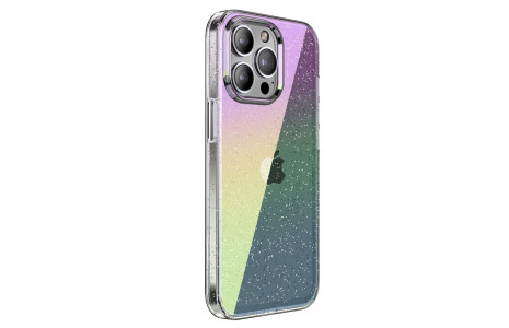 Newface iPhone 14 Pro Max Kılıf Aero Shine Kapak - Siyah