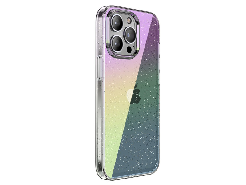 Newface iPhone 14 Pro Max Kılıf Aero Shine Kapak - Siyah