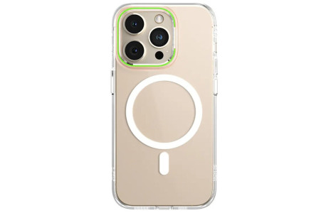 Newface iPhone 14 Pro Max Kılıf Blueo Anti Drop Magsafe Kapak - Yeşil