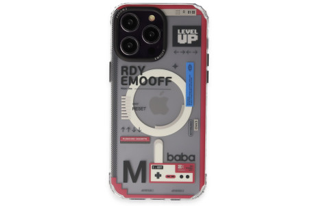Keep Off iPhone 14 Pro Max Kılıf Clone Space Magsafe Kapak - Clone - 15