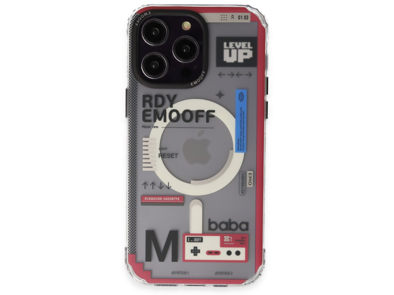 Keep Off iPhone 14 Pro Max Kılıf Clone Space Magsafe Kapak - Clone - 15