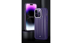 HDD iPhone 14 Pro Max Kılıf HBC-190 Kolaj Kapak - Derin Mor