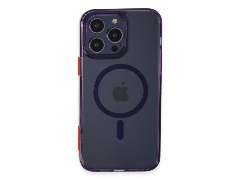 Joko iPhone 14 Pro Max Kılıf Ramos Magsafe Kapak - Derin Mor
