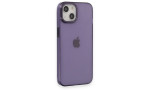 Newface iPhone 15 Kılıf Anka PC Magneticsafe Sert Metal Kapak - Mor