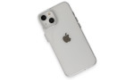 Newface iPhone 15 Kılıf Anka PC Magneticsafe Sert Metal Kapak - Şeffaf
