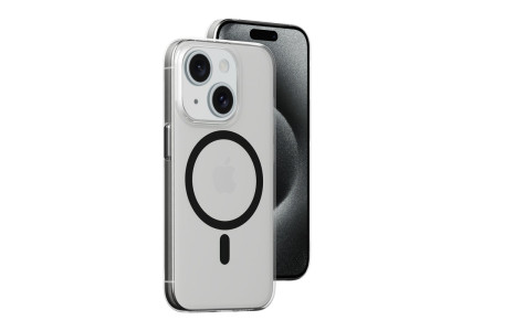 Joko iPhone 15 Kılıf Bubble Magsafe Kapak - Siyah
