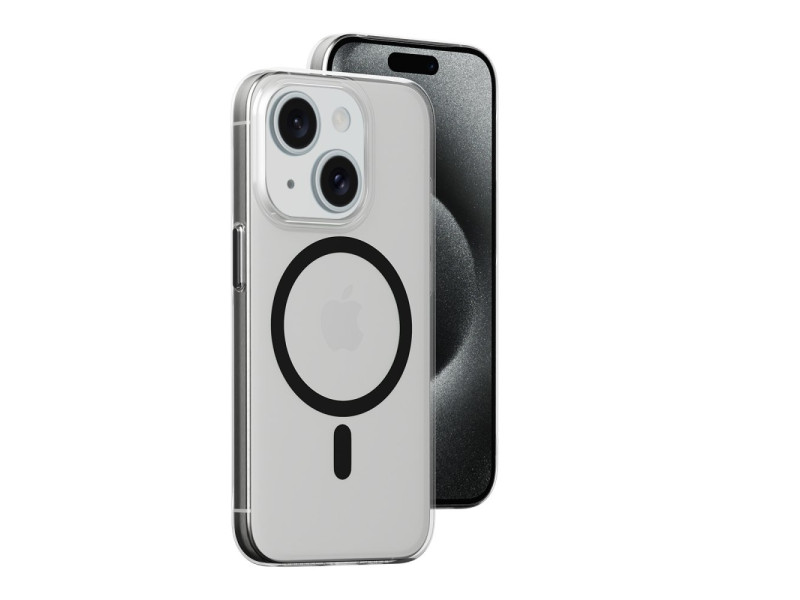 Joko iPhone 15 Kılıf Bubble Magsafe Kapak - Siyah
