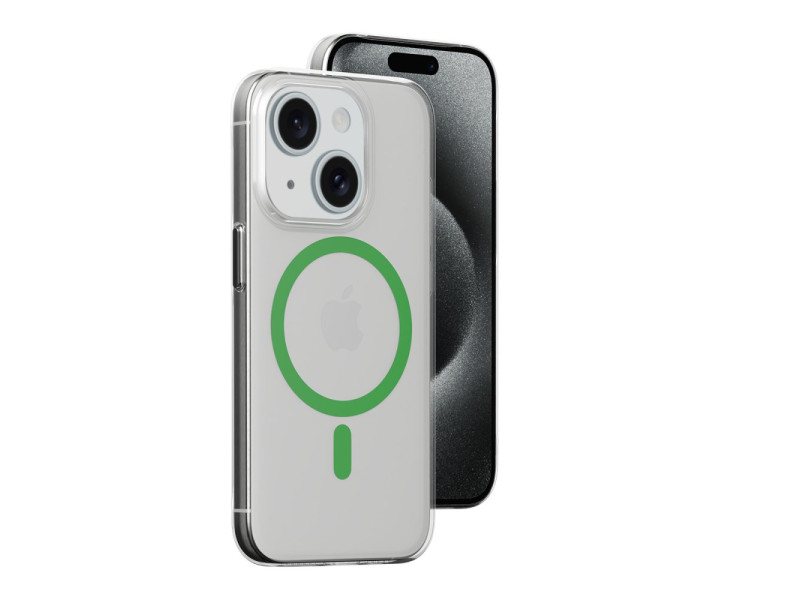 Joko iPhone 15 Kılıf Bubble Magsafe Kapak - Yeşil