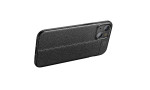 Newface iPhone 15 Kılıf Focus Derili Silikon - Siyah