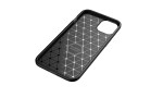 Newface iPhone 15 Kılıf Focus Karbon Silikon - Siyah