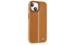 HDD iPhone 15 Kılıf HBC-155 Lizbon Kapak - Kahverengi
