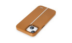 HDD iPhone 15 Kılıf HBC-155 Lizbon Kapak - Kahverengi