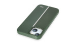 HDD iPhone 15 Kılıf HBC-155 Lizbon Kapak - Koyu Yeşil