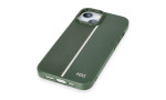 HDD iPhone 15 Kılıf HBC-155 Lizbon Kapak - Koyu Yeşil