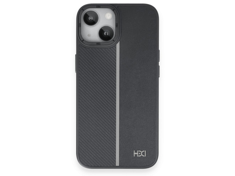 HDD iPhone 15 Kılıf HBC-155 Lizbon Kapak - Siyah