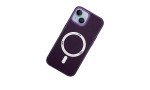 HDD iPhone 15 Kılıf HBC-157 Granada Magneticsafe Kapak - Derin Mor