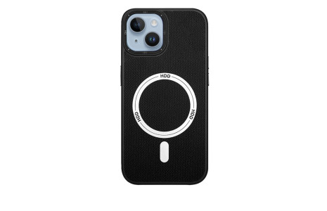 HDD iPhone 15 Kılıf HBC-157 Granada Magneticsafe Kapak - Siyah