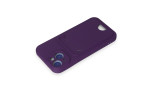 Newface iPhone 15 Kılıf Kelvin Kartvizitli Silikon - Derin Mor