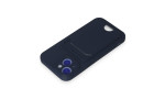 Newface iPhone 15 Kılıf Kelvin Kartvizitli Silikon - Lacivert