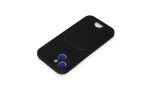 Newface iPhone 15 Kılıf Kelvin Kartvizitli Silikon - Siyah