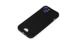 Newface iPhone 15 Kılıf Kelvin Kartvizitli Silikon - Siyah