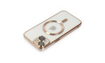 Newface iPhone 15 Kılıf Kross Magneticsafe Kapak - Gold
