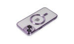 Newface iPhone 15 Kılıf Kross Magneticsafe Kapak - Mor