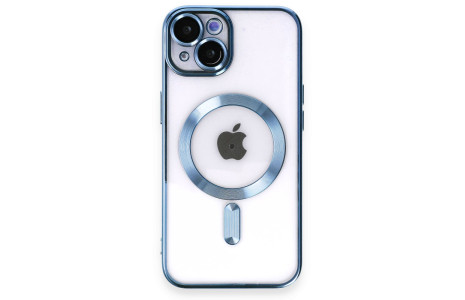 Newface iPhone 15 Kılıf Kross Magneticsafe Kapak - Sierra Blue