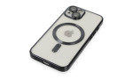 Newface iPhone 15 Kılıf Kross Magneticsafe Kapak - Siyah