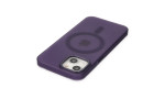 Newface iPhone 15 Kılıf Lodos Magneticsafe Mat Kapak - Mor