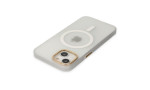 Newface iPhone 15 Kılıf Lodos Magneticsafe Mat Kapak - Şeffaf