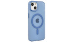 Newface iPhone 15 Kılıf Lodos Magneticsafe Mat Kapak - Sierra Blue