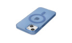 Newface iPhone 15 Kılıf Lodos Magneticsafe Mat Kapak - Sierra Blue