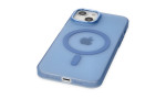 Newface iPhone 15 Kılıf Lodos Magneticsafe Mat Kapak - Sierra Blue