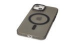 Newface iPhone 15 Kılıf Lodos Magneticsafe Mat Kapak - Siyah