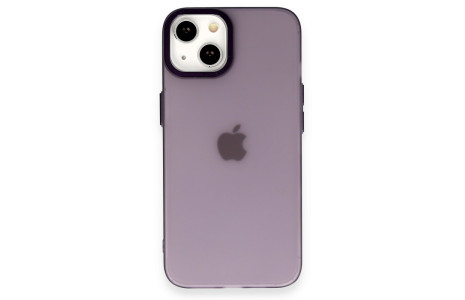 Newface iPhone 15 Kılıf Modos Metal Kapak - Derin Mor