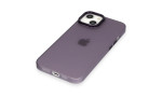 Newface iPhone 15 Kılıf Modos Metal Kapak - Derin Mor
