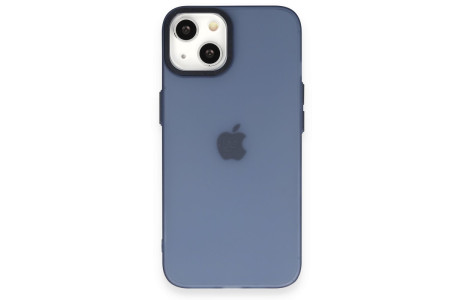 Newface iPhone 15 Kılıf Modos Metal Kapak - Mavi