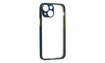 Newface iPhone 15 Kılıf Montreal Silikon Kapak - Lacivert