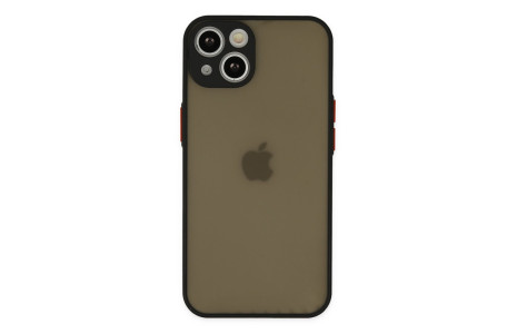 Newface iPhone 15 Kılıf Montreal Silikon Kapak - Siyah