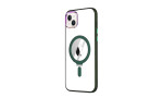 Newface iPhone 15 Kılıf Mudo Magneticsafe Standlı Kapak - Köknar Yeşili