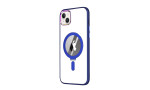 Newface iPhone 15 Kılıf Mudo Magneticsafe Standlı Kapak - Lacivert