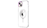 Newface iPhone 15 Kılıf Mudo Magneticsafe Standlı Kapak - Şeffaf
